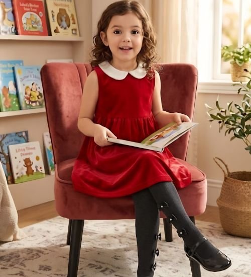 Summer skinny stockings 1 - 6 year Black Summer skinny stockings 1 - 6 year - Image 1
