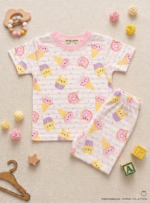 Pink cord set of Cotton - Image 2